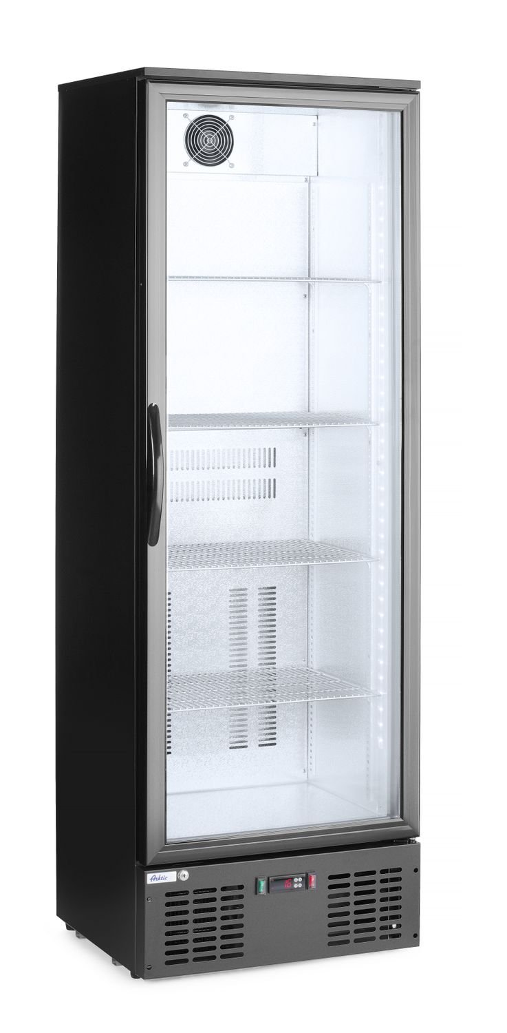 Vienerių durų baro šaldytuvas, Arktic, 243L, Juodas, 220-240V/195W, 600x530x(H)1820mm