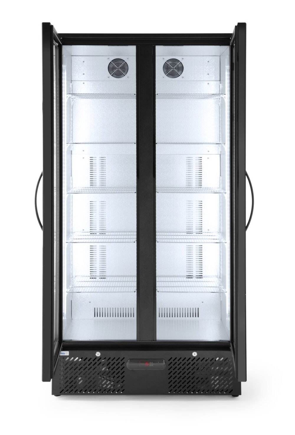 Dvejų durų baro šaldytuvas, Arktic, 384L, Juodas, 220-240V/365W, 900x530x(H)1820mm