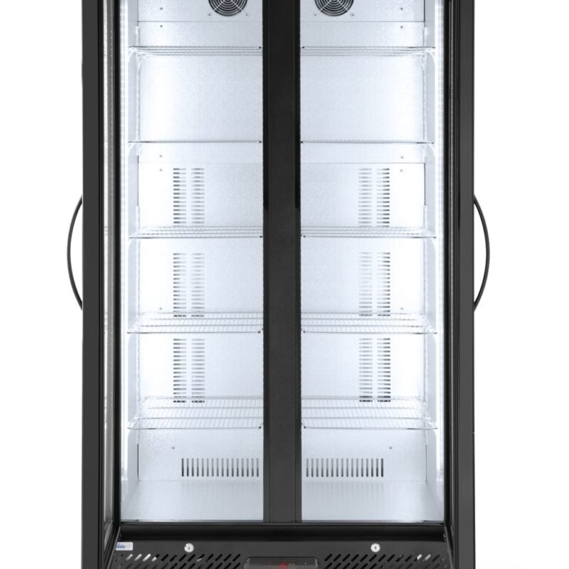 Dvejų durų baro šaldytuvas, Arktic, 384L, Juodas, 220-240V/365W, 900x530x(H)1820mm