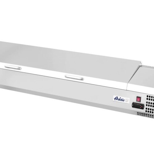 233948_2019 Šildoma vitrina GN 1/3, Arktic, 4x GN 1/3, 230V/180W, 1205x420x(H)630mm