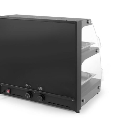 Stalinė kvarcinė šildymo vitrina, HENDI, dviejų lygių, 230V/560W, 650x485x(H)630mm