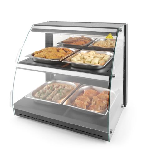 Stalinė kvarcinė šildymo vitrina, HENDI, dviejų lygių, 230V/560W, 650x485x(H)630mm