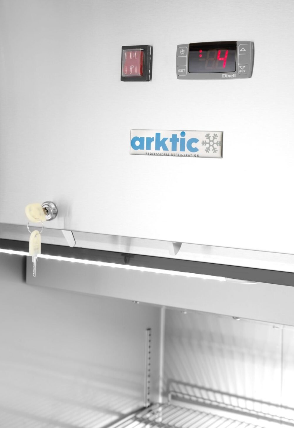 Vienų durų šaldytuvas, Arktic, GN 2/1, 465L, 230V/250W, 700x880x(H)2043mm