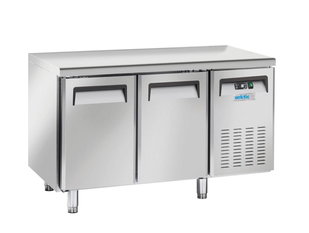 2 durų šaldiklis su stalviršiu ir šoniniu šaldymo bloku, Arktic, GN 1/1, 230V/570W, 1380x700x(H)850mm