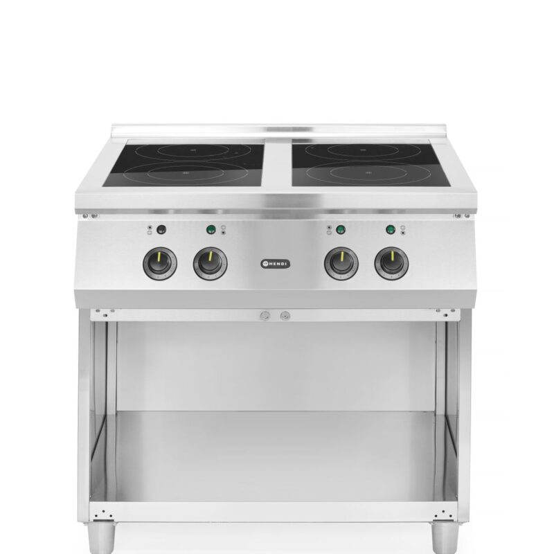 Indukcinė viryklė 4 kaitviečių, HENDI, 400V/17000W, 800x720x(H)854mm