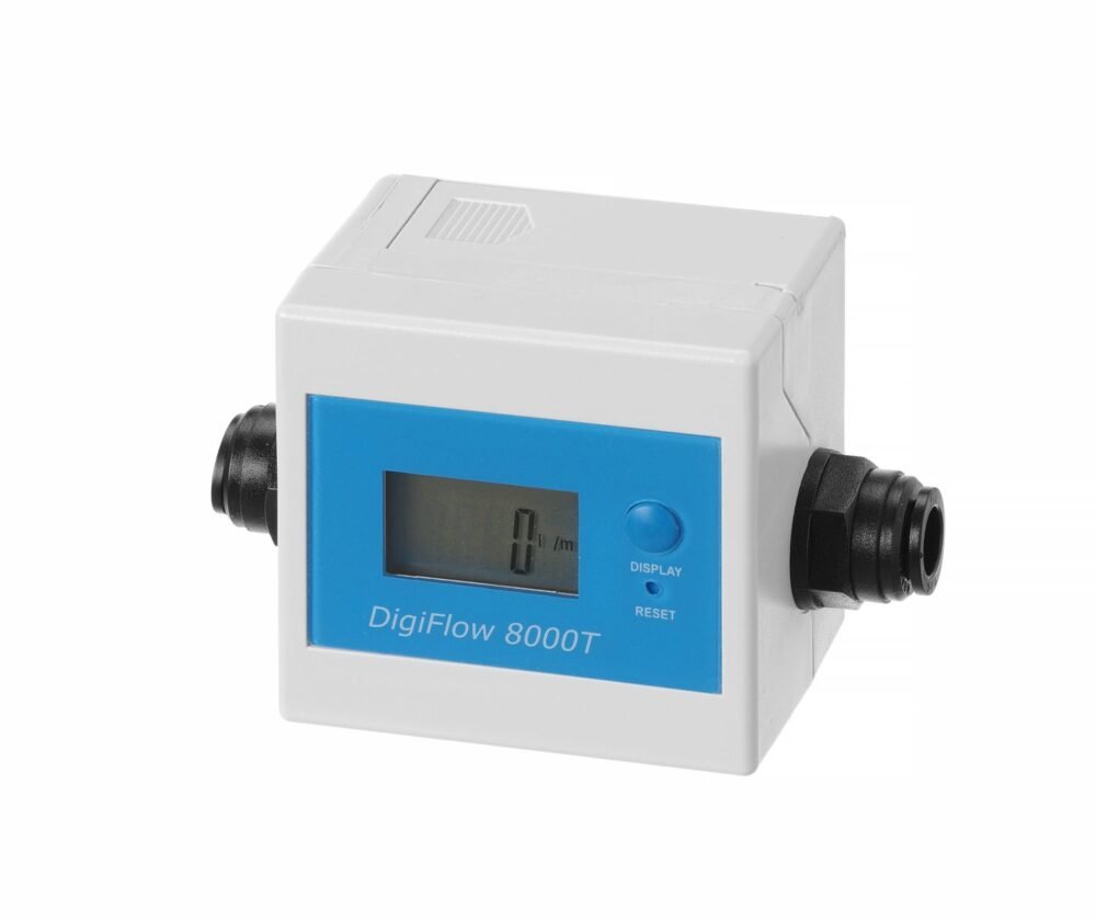 Elektroninis vandens srauto matuoklis HENDI filtrams, 110x53x(H)70mm