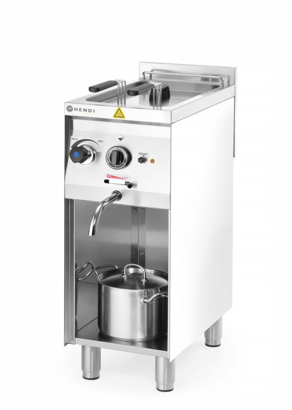Makaronų ir koldūnų gaminimo aparatas, atskirai pastatomas, HENDI, 10L, 230V/3500W, 330x600x(H)907mm