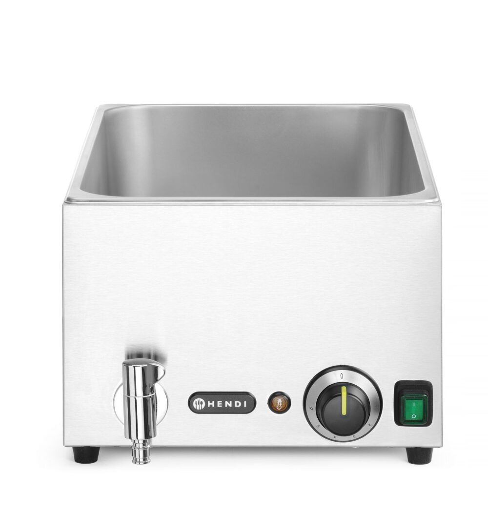 Ranger marmitas su išleidimo čiaupu, HENDI, GN 1/1, 230V/1000W, 576x334x(H)241mm