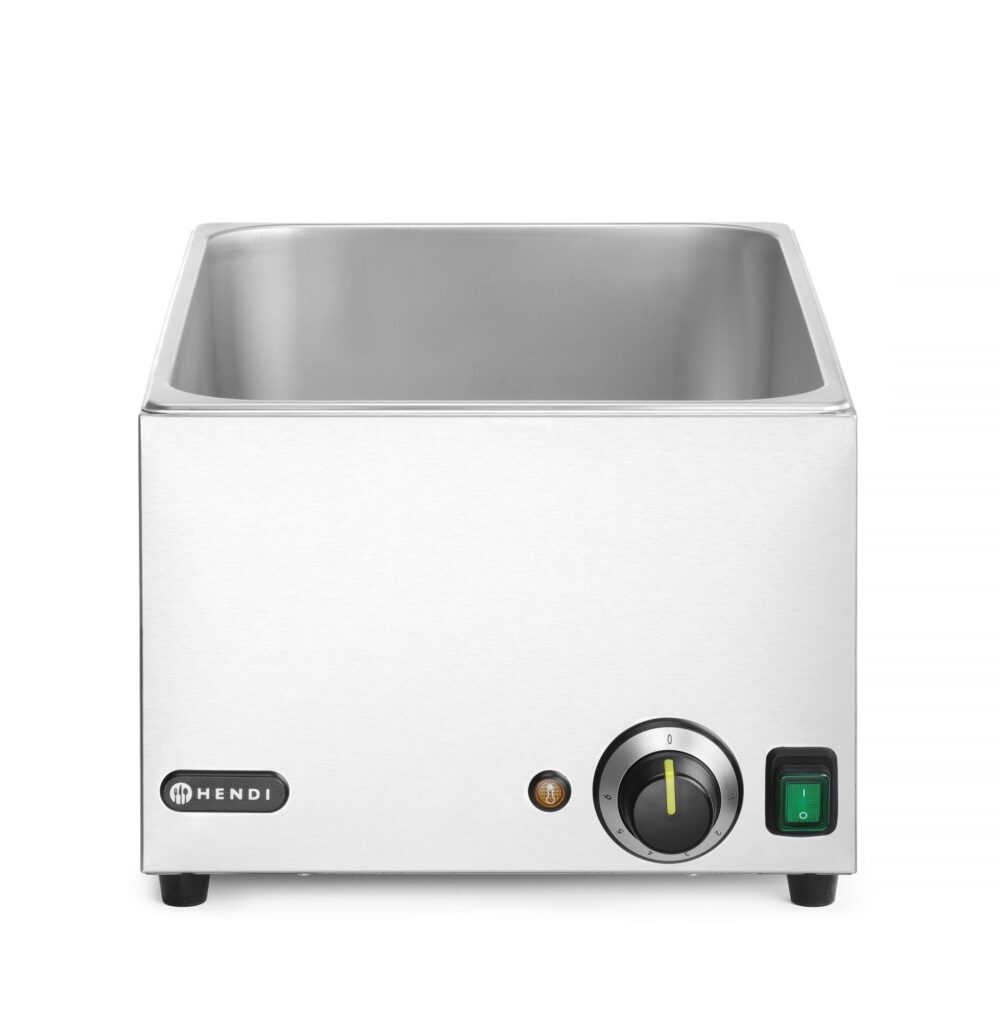 Rinkinys: marmitas HENDI RANGER + 3x GN 1/3 su dangčiu, HENDI, GN 1/1, 230V/1000W, 590x332x(H)242mm