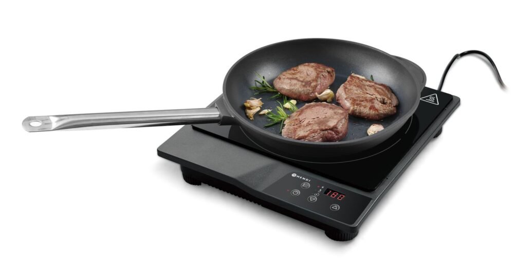 Indukcinė kaitlentė 1800, HENDI, Kitchen Line, 230V/1800W, 319x355x(H)67mm