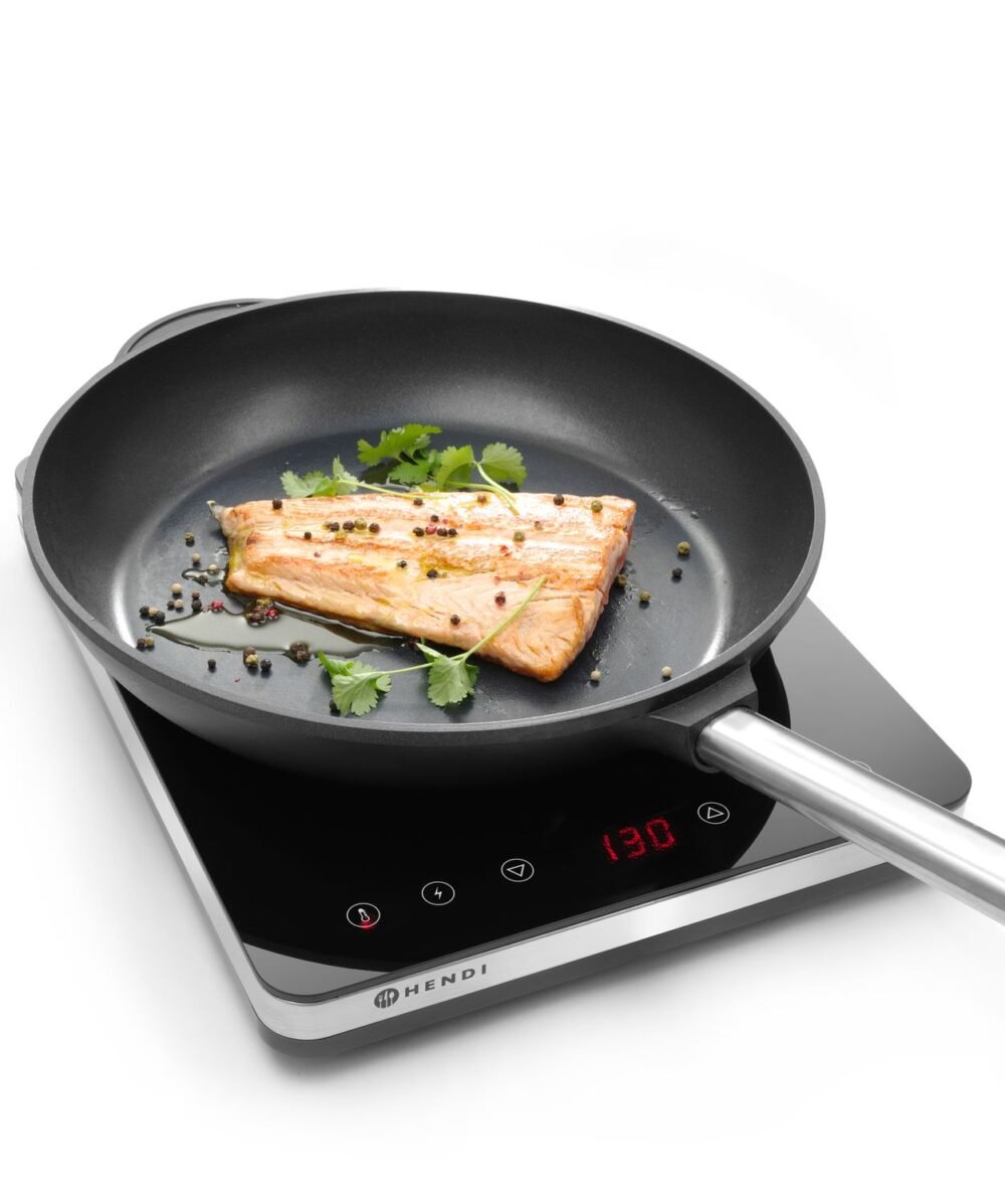Indukcinė kaitlentė 2000, HENDI, Kitchen Line, 230V/2000W, 295x400x(H)42mm
