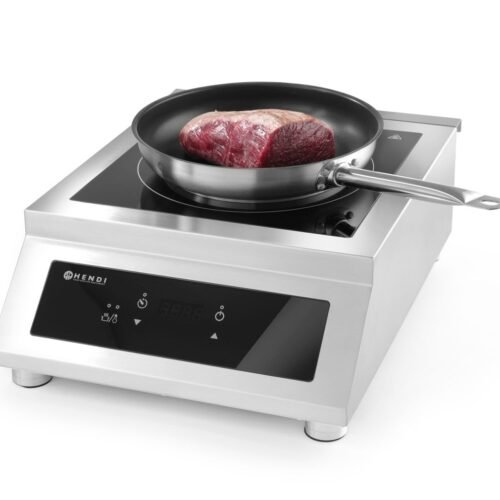 Indukcinė kaitlentė 5000 D, HENDI, Profi Line, 400V/5000W, 398x525x(H)175mm