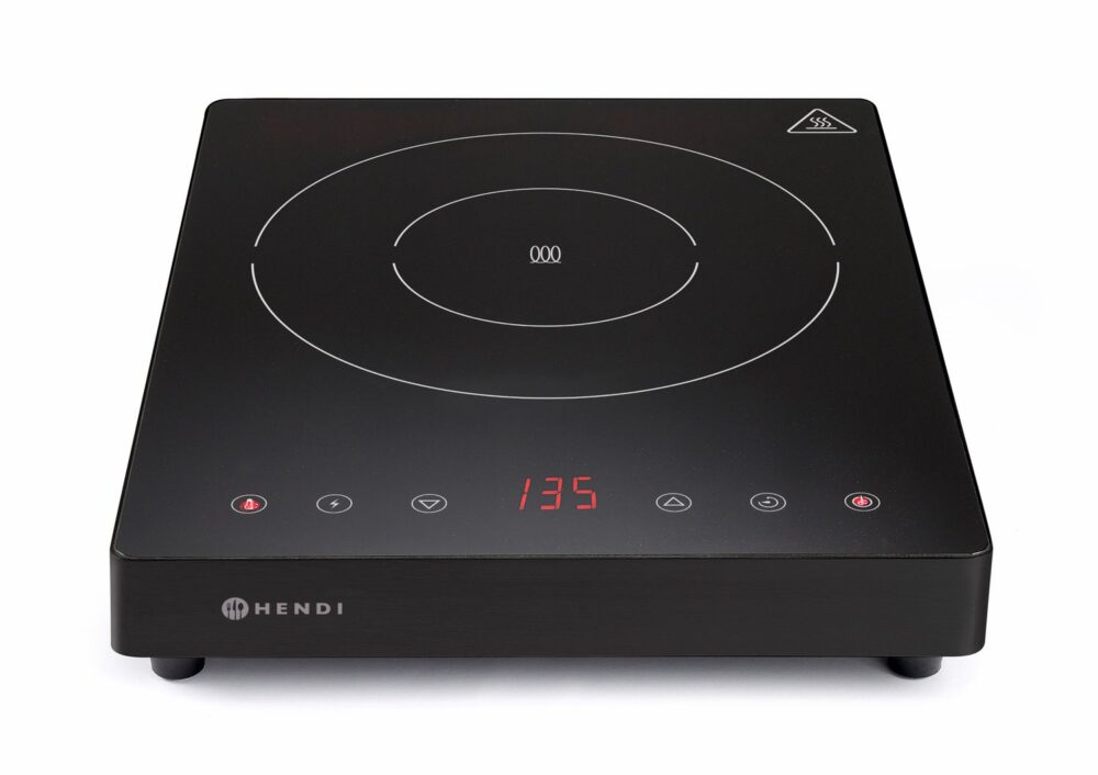 2000 W indukcinė viryklė, HENDI, Kitchen Line, 230V/2000W, 297x411x(H)57mm