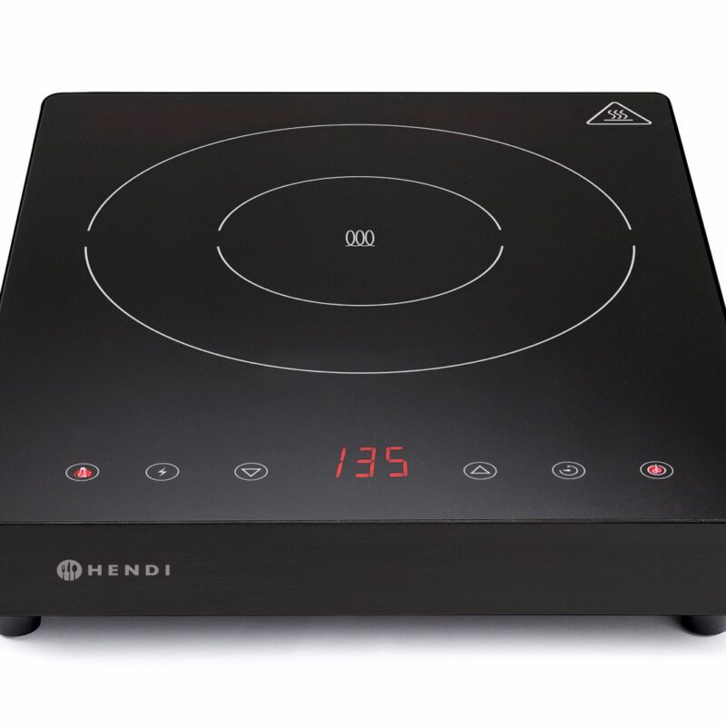 2000 W indukcinė viryklė, HENDI, Kitchen Line, 230V/2000W, 297x411x(H)57mm