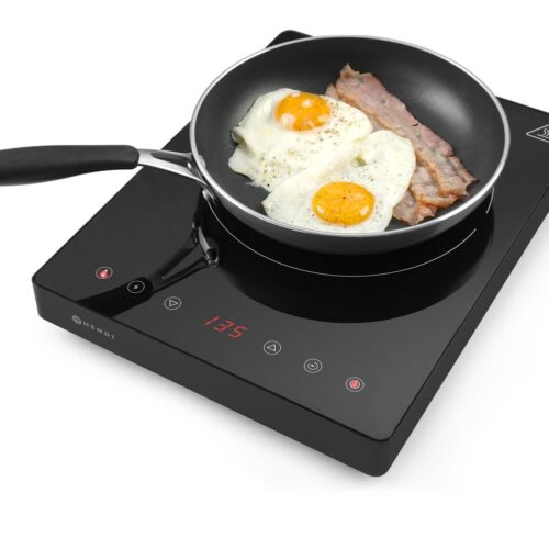 2000 W indukcinė viryklė, HENDI, Kitchen Line, 230V/2000W, 297x411x(H)57mm