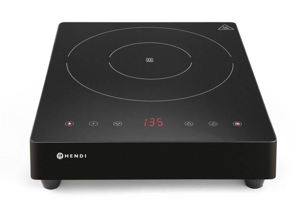 3500 W indukcinė viryklė, HENDI, Kitchen Line, 230V/3500W, 339x444x(H)80mm