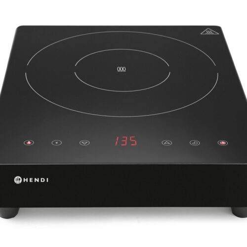 3500 W indukcinė viryklė, HENDI, Kitchen Line, 230V/3500W, 339x444x(H)80mm