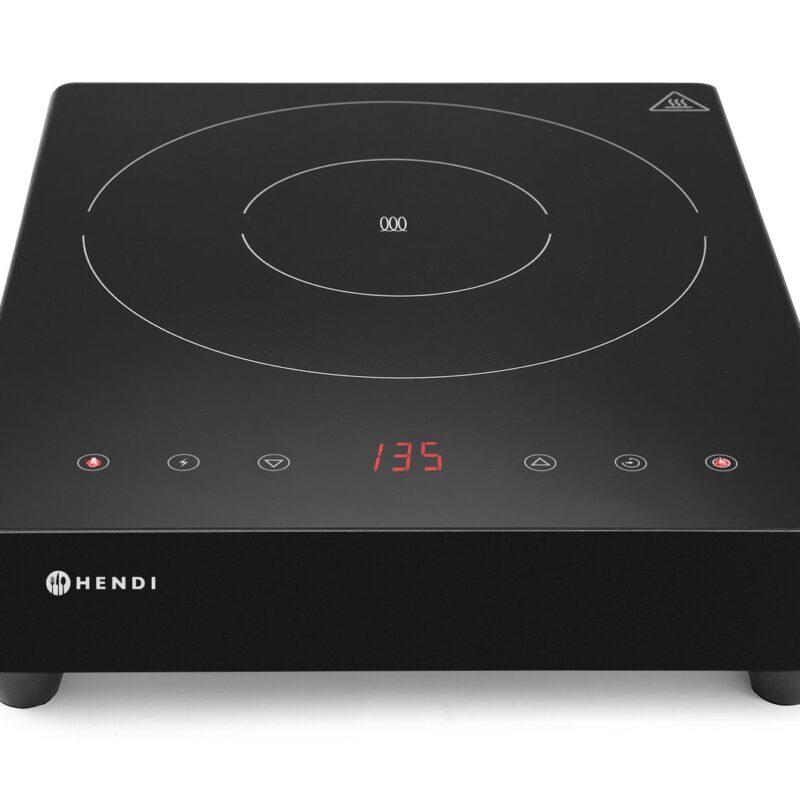 3500 W indukcinė viryklė, HENDI, Kitchen Line, 230V/3500W, 339x444x(H)80mm
