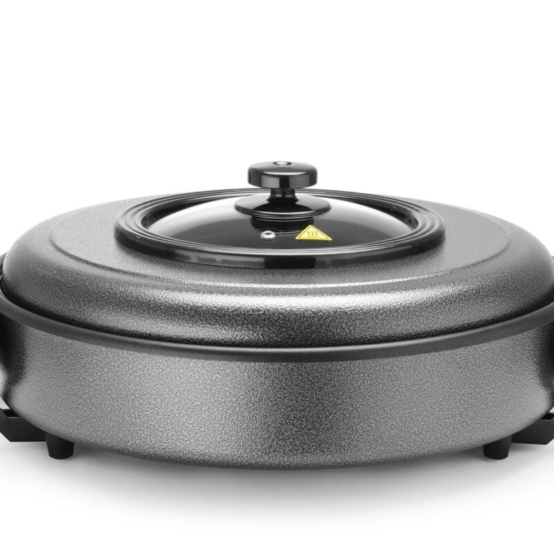 Elektrinė keptuvė, HENDI, elektrinė keptuvė 400x(H)50 mm, 230V/1400W, ⌀400x(H)190mm