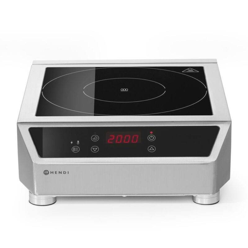 Indukcinė viryklė, modelis 3500 D., HENDI, Profi Line, 230V/3500W, 342x431x(H)116mm