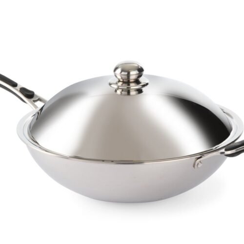 Indukcinė keptuvė Wok, HENDI, Profi Line, ⌀360x(H)180mm