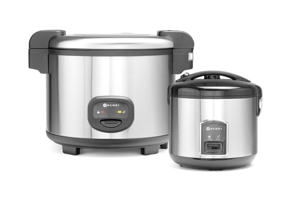 Ryžių ir košių virimo puodas, 5,4 l, HENDI, Profi Line, 5,4L, 230V/1950W, 513x422x(H)380mm