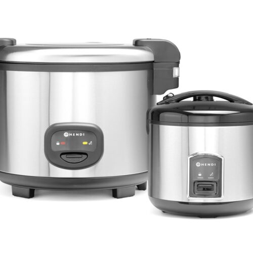 Ryžių ir košių virimo puodas, 5,4 l, HENDI, Profi Line, 5,4L, 230V/1950W, 513x422x(H)380mm