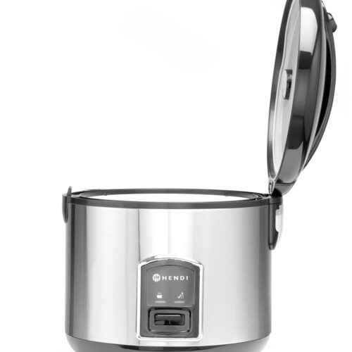 Ryžių ir košių virimo puodas Profi Line, su gaminimo garuose funkcija, 1,8 l, HENDI, Profi Line, 1,8L, 230V/700W, ⌀280x(H)285mm