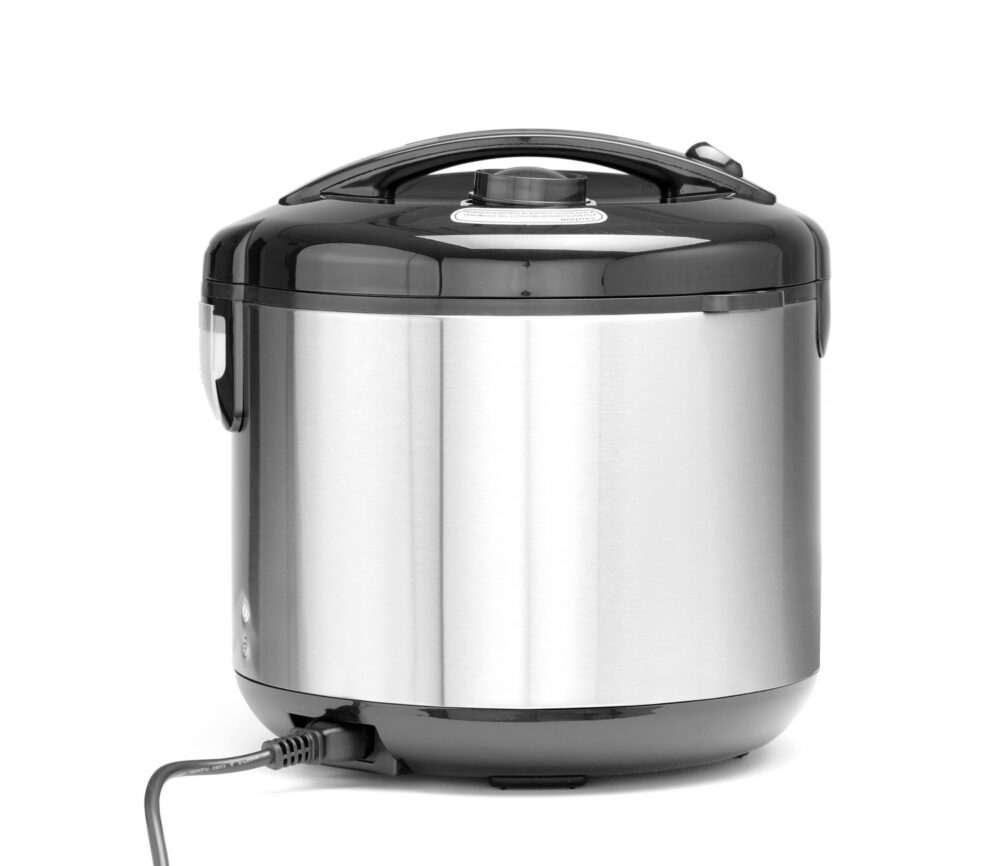 Ryžių ir košių virimo puodas Profi Line, su gaminimo garuose funkcija, 1,8 l, HENDI, Profi Line, 1,8L, 230V/700W, ⌀280x(H)285mm