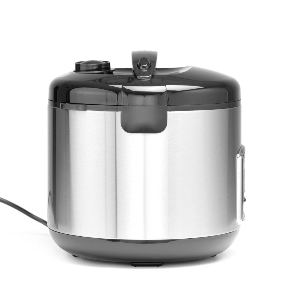 Ryžių ir košių virimo puodas Profi Line, su gaminimo garuose funkcija, 1,8 l, HENDI, Profi Line, 1,8L, 230V/700W, ⌀280x(H)285mm