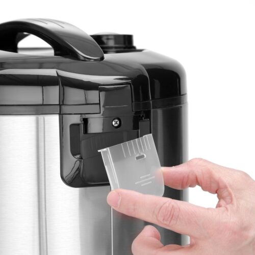 Ryžių ir košių virimo puodas Profi Line, su gaminimo garuose funkcija, 1,8 l, HENDI, Profi Line, 1,8L, 230V/700W, ⌀280x(H)285mm