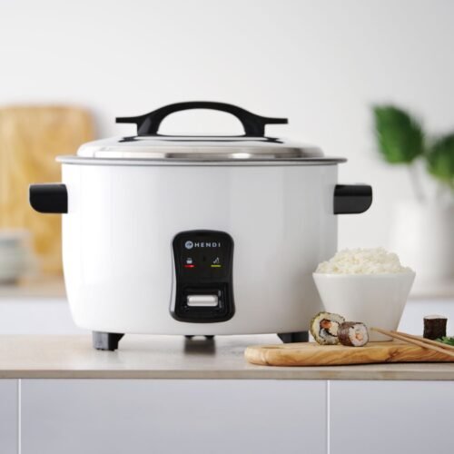 Ryžių ir kruopų virimo puodas 4,2 l, HENDI, Kitchen Line, 4,2L, 230V/1550W, 420x380x(H)240mm