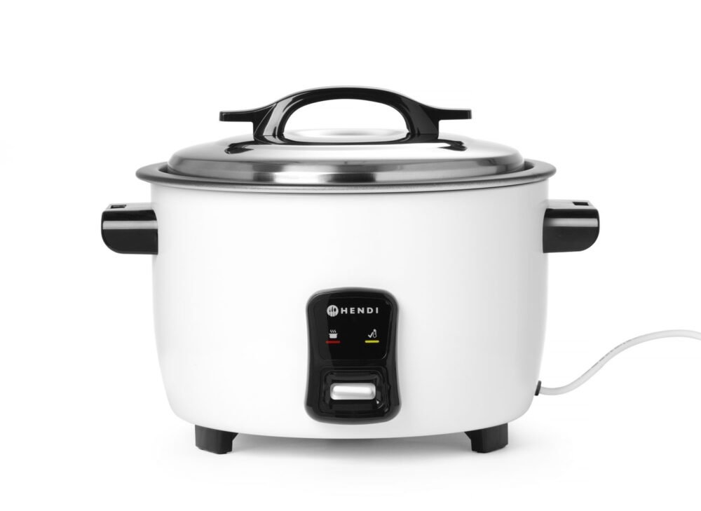 Ryžių ir kruopų virimo puodas 4,2 l, HENDI, Kitchen Line, 4,2L, 230V/1550W, 420x380x(H)240mm