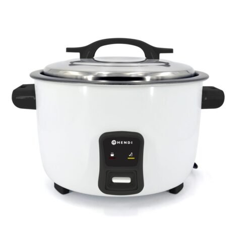 Ryžių ir kruopų virimo puodas 4,2 l, HENDI, Kitchen Line, 4,2L, 230V/1550W, 420x380x(H)240mm