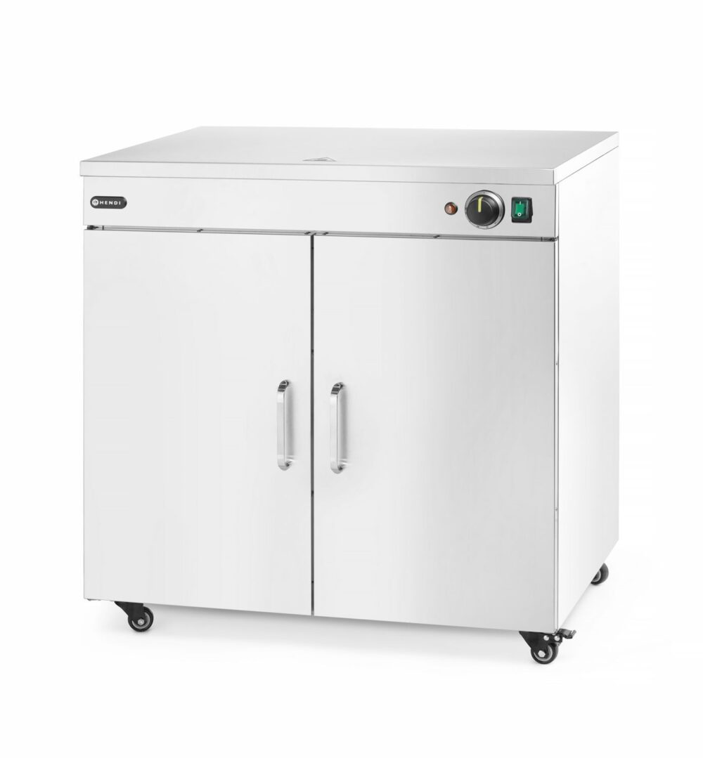 Lėkščių šildytuvas, dvigubas, HENDI, 230V/800W, 735x589x(H)766mm