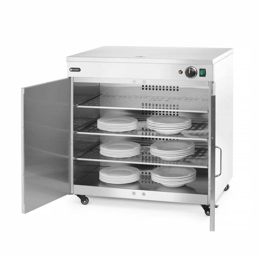 Lėkščių šildytuvas, dvigubas, HENDI, 230V/800W, 735x589x(H)766mm