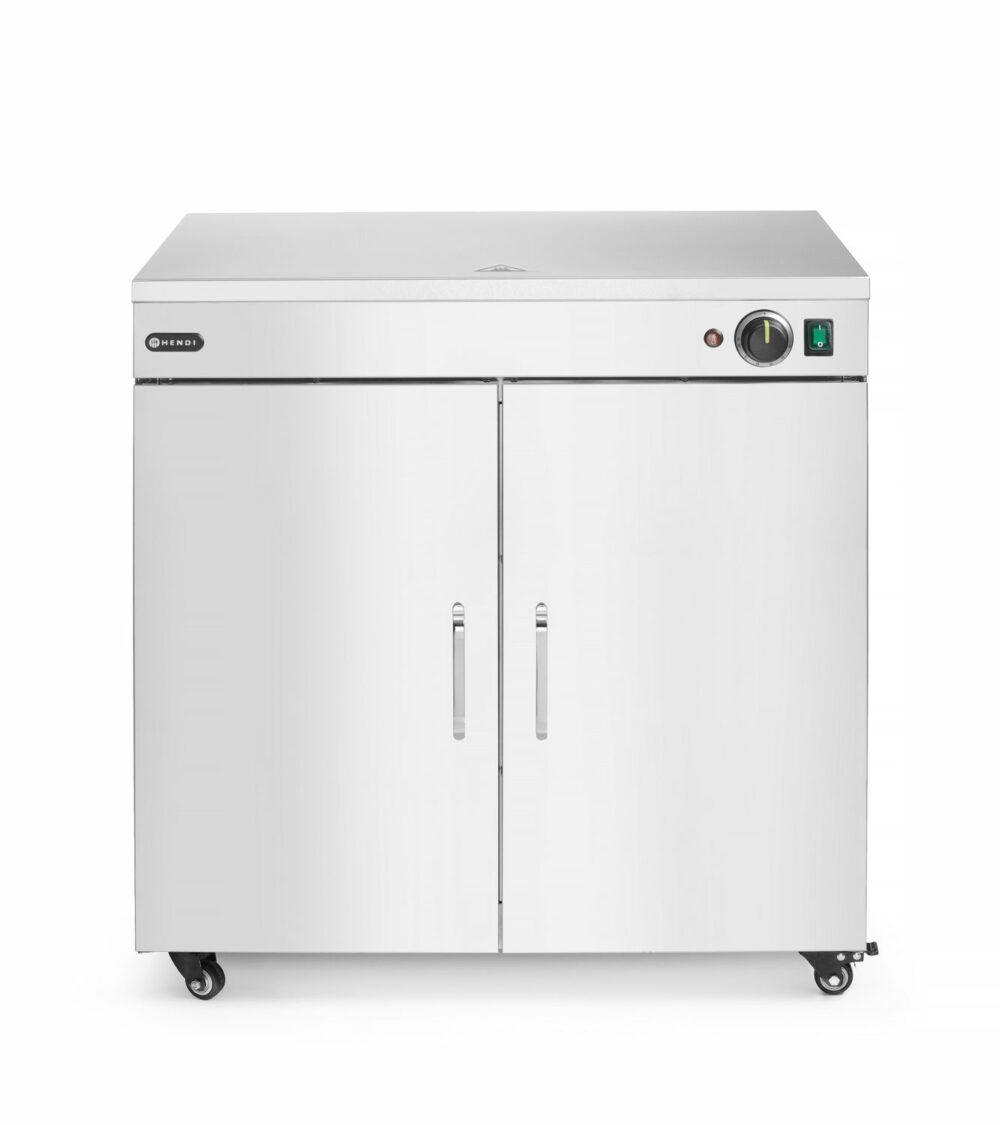 Lėkščių šildytuvas, dvigubas, HENDI, 230V/800W, 735x589x(H)766mm