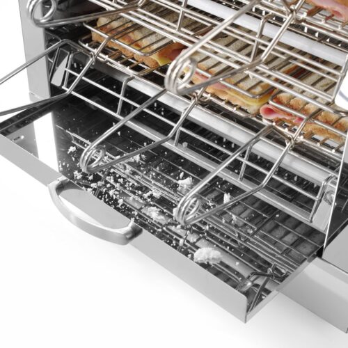 Skrudintuvas Milan–Toast + 6 spaustuvai skrebučiams, HENDI, 230V/3000W, 450x390x(H)400mm
