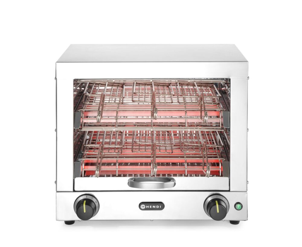 Skrudintuvas Milan–Toast + 6 spaustuvai skrebučiams, HENDI, 230V/3000W, 450x390x(H)400mm