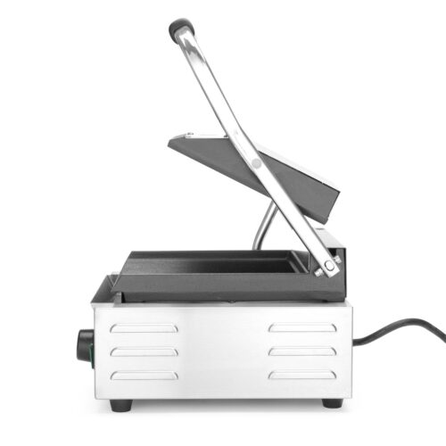 Vienpusis kontaktinis grilis, HENDI, rifliuotas viršus ir apačia, 230V/1800W, 310x375x(H)216mm