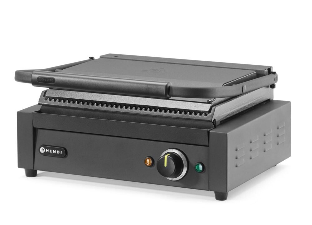Kontaktinis grilis, HENDI, 230V/2200W, 430x375x(H)216mm