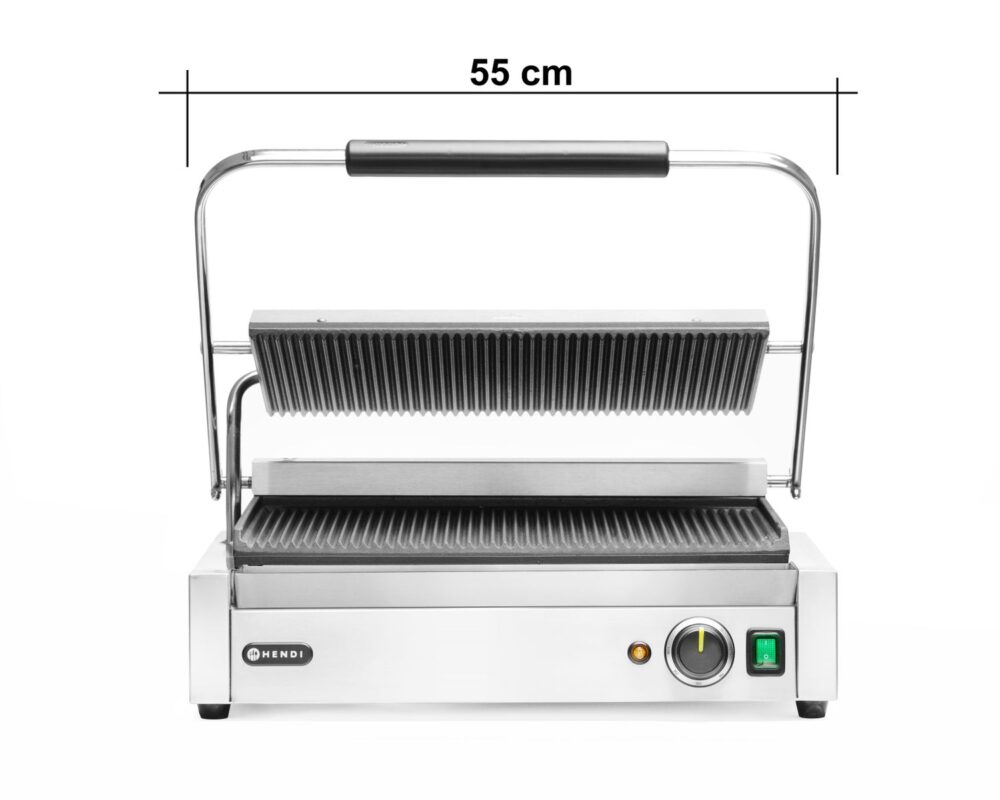 Kontaktinis grilis Panini XL, HENDI, 230V/2700W, 548x464x(H)216mm