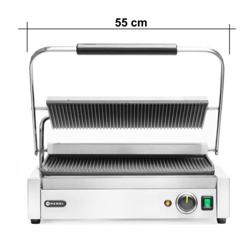 Kontaktinis grilis Panini XL, HENDI, 230V/2700W, 548x464x(H)216mm