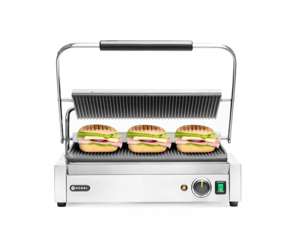 Kontaktinis grilis Panini XL, HENDI, 230V/2700W, 548x464x(H)216mm