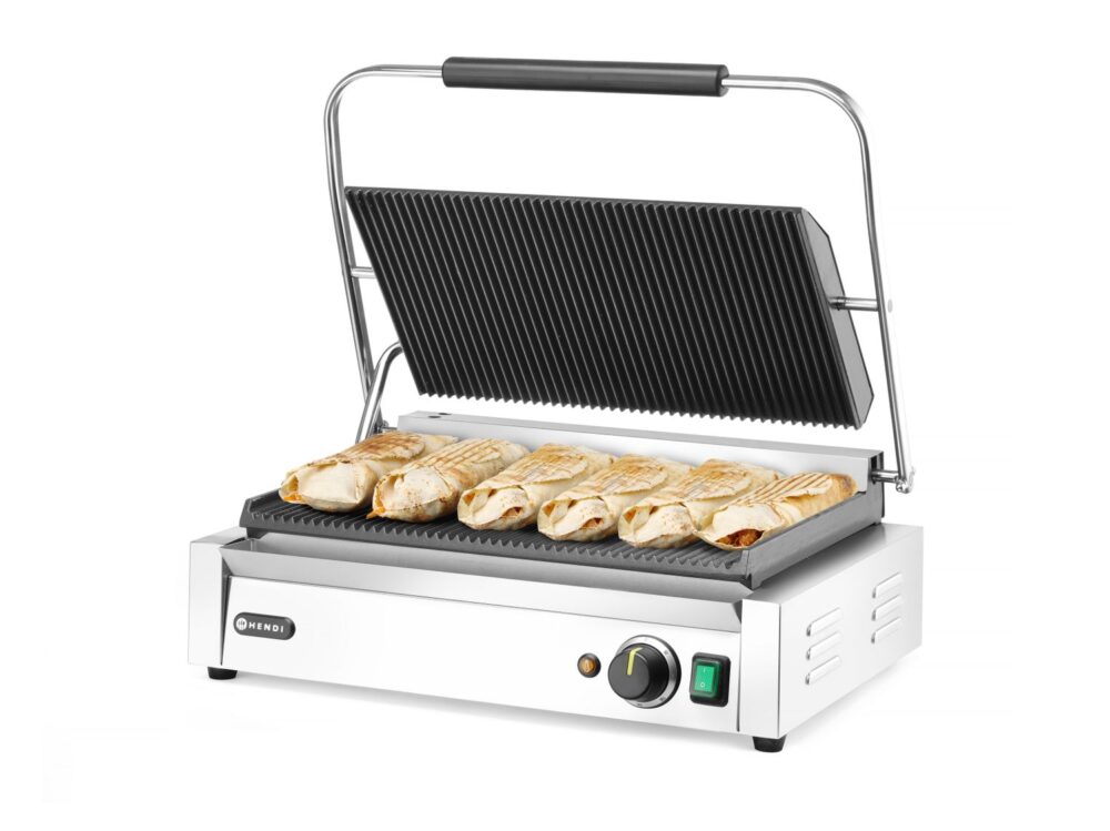 Kontaktinis grilis Panini XL, HENDI, 230V/2700W, 548x464x(H)216mm