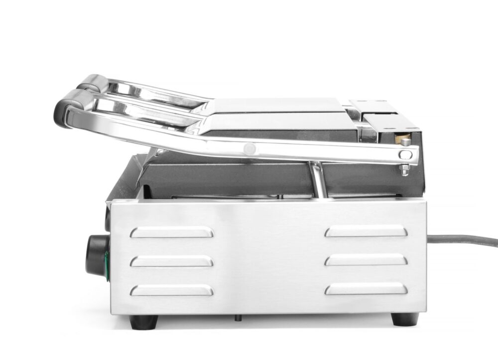 Dvigubas kontaktinis grilis Rifliuotas, HENDI, rifliuotas viršus ir apačia, 230V/3600W, 570x375x(H)216mm