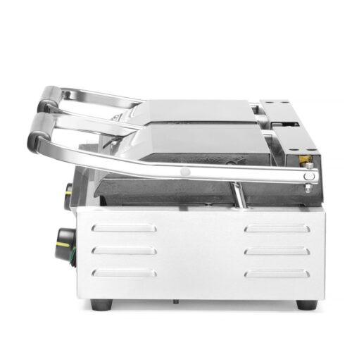 Dvigubas kontaktinis grilis, HENDI, 1/2 lygus, 1/2 rifliuotas, 230V/3600W, 570x375x(H)216mm