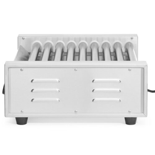 Vienos zonos ritininis dešrelių grilis, HENDI, 9 ritinėliai, 230V/940W, 520x425x(H)175mm
