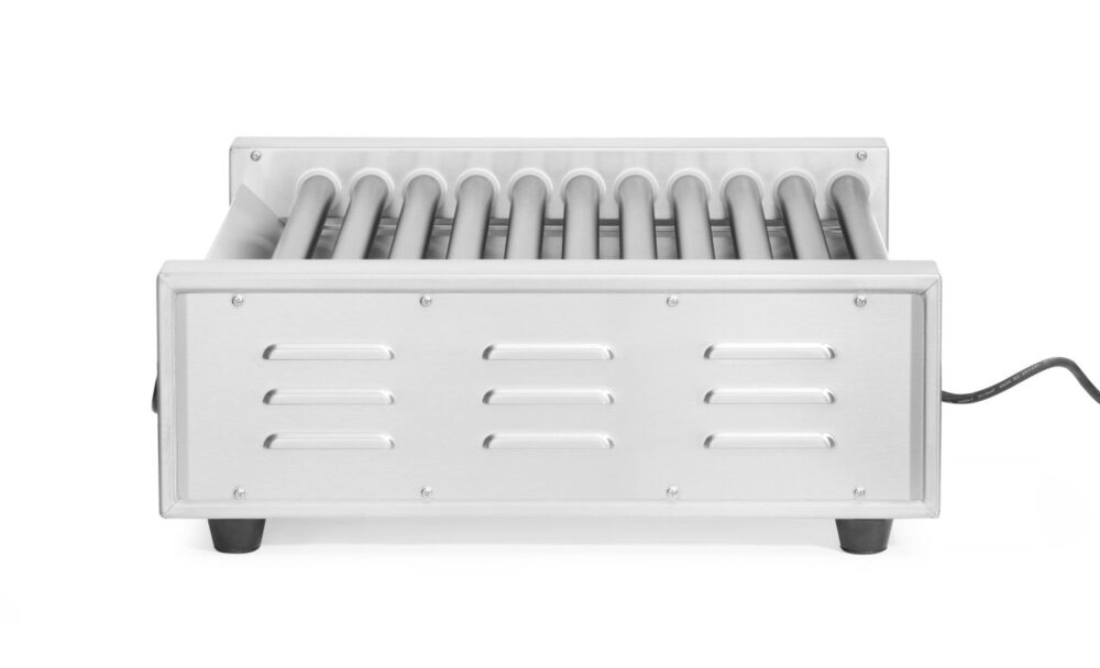 Dviejų zonų ritininis dešrelių grilis, HENDI, 11 ritinėlių, 230V/1180W, 530x525x(H)180mm