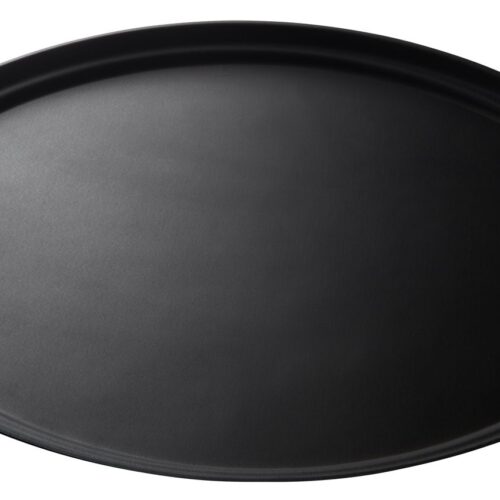 Serviravimo padėklas Camtread, ovalus, neslidus, Cambro, Juodas, 685x560x(H)32mm